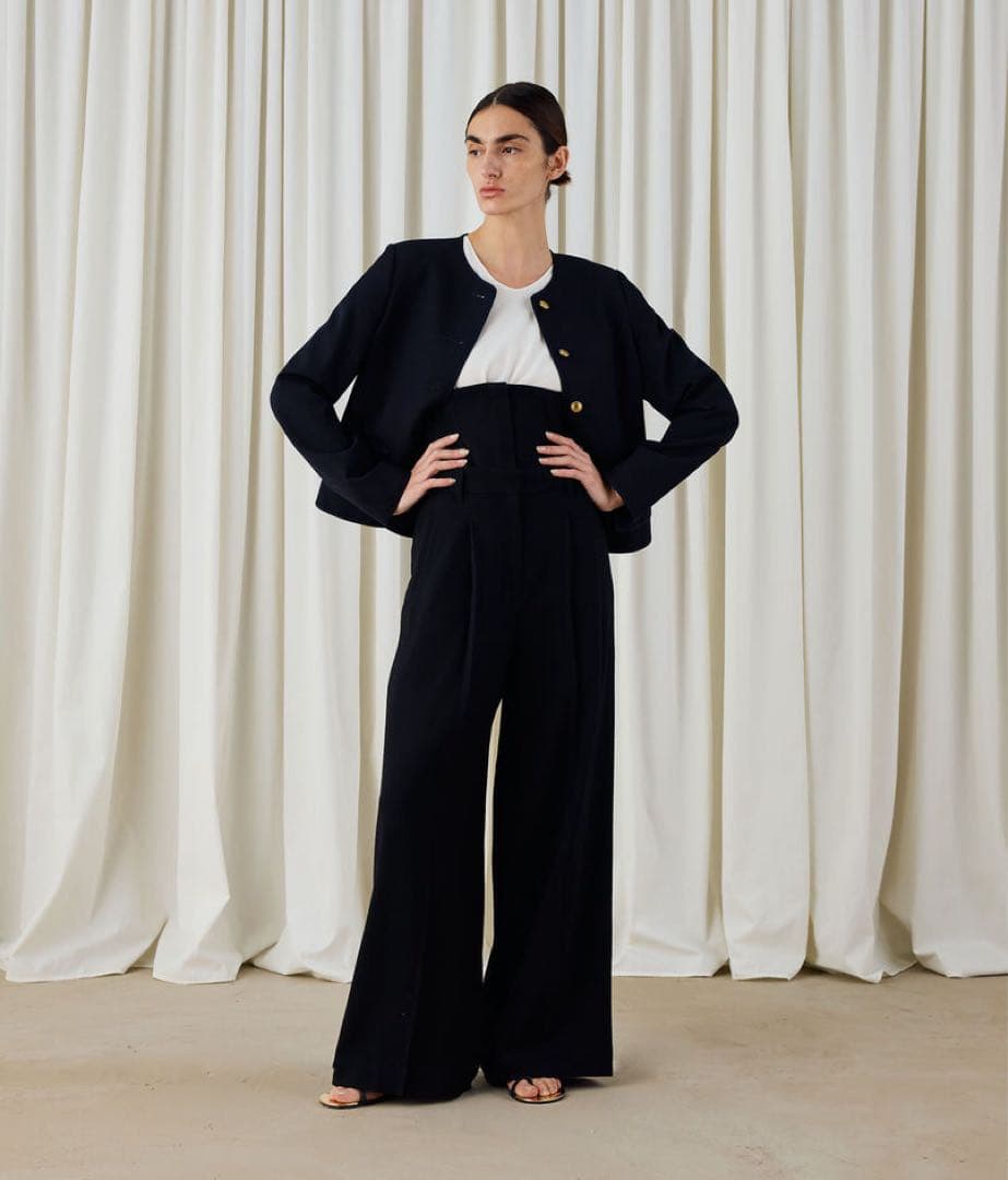 【美品】DES PRES ウールオックスフォードジャケット