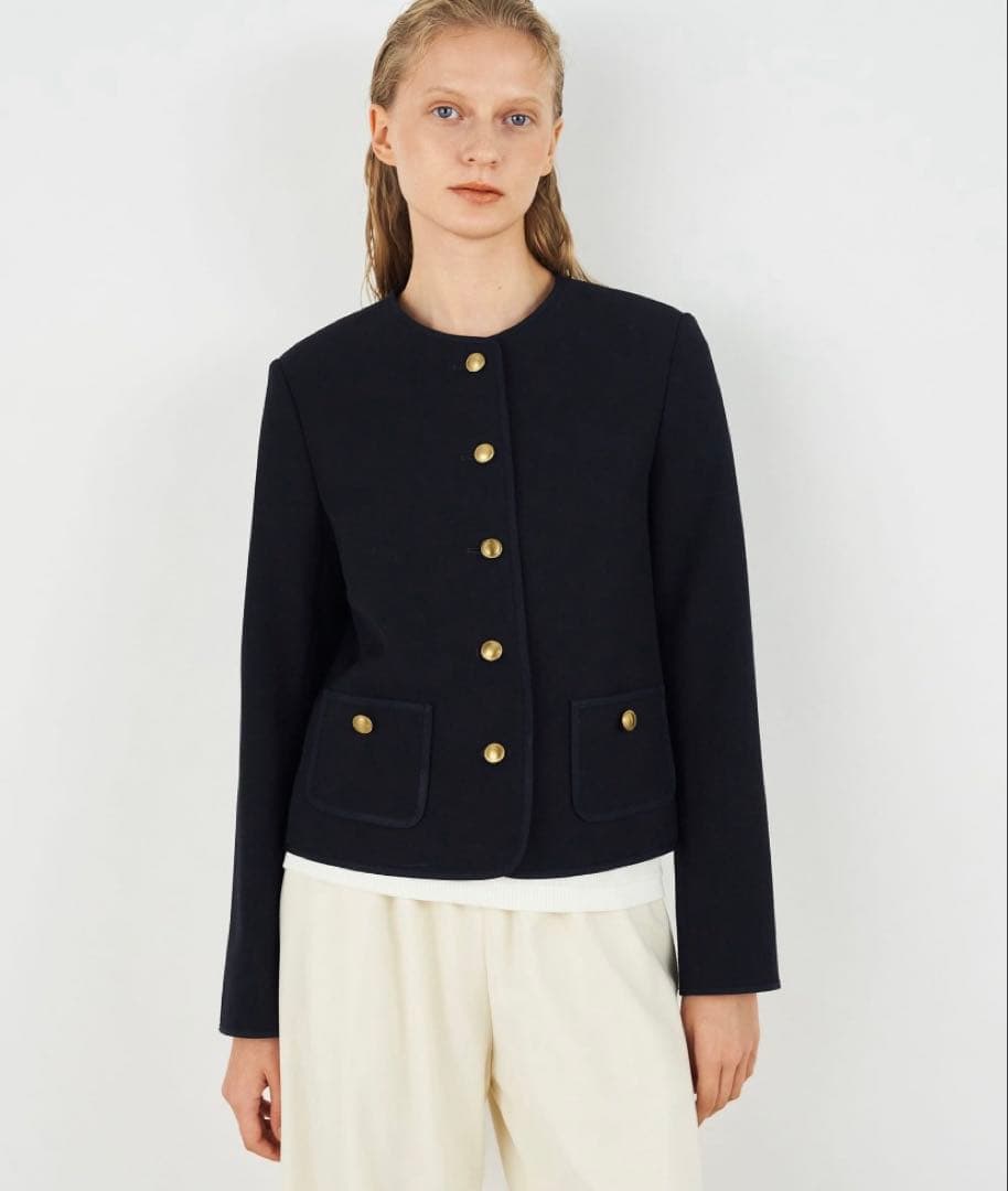 【美品】DES PRES ウールオックスフォードジャケット