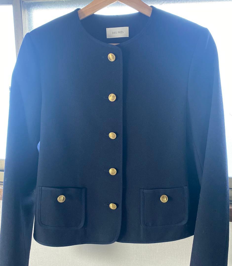 【美品】DES PRES ウールオックスフォードジャケット