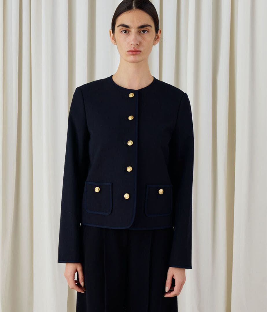 【美品】DES PRES ウールオックスフォードジャケット