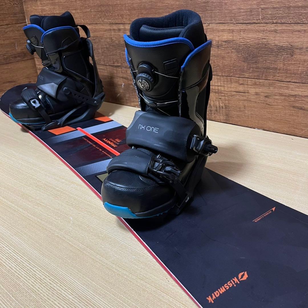 KISSMARK HEAD メンズスノーボード　3点セット　156cm