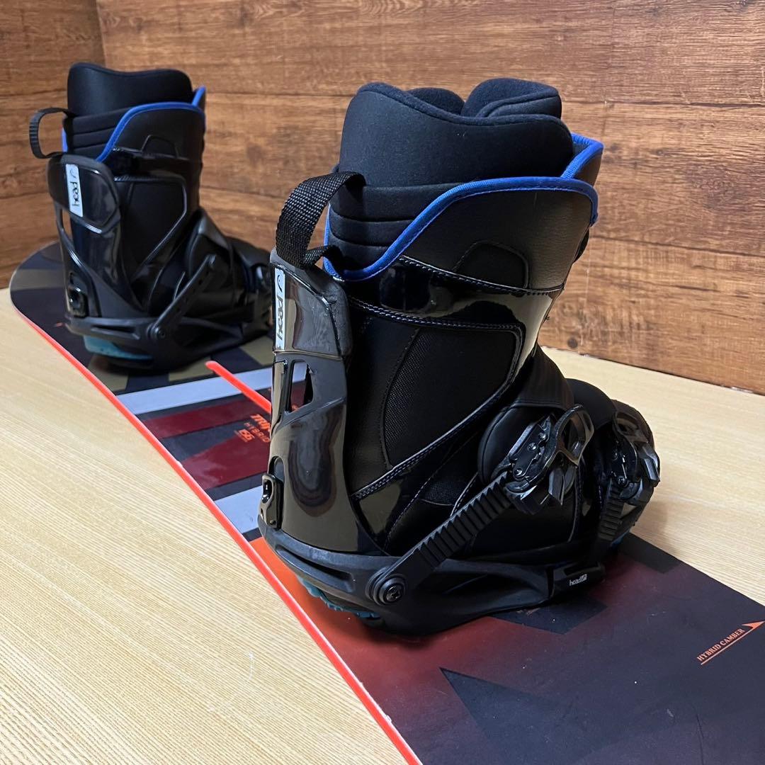 KISSMARK HEAD メンズスノーボード　3点セット　156cm