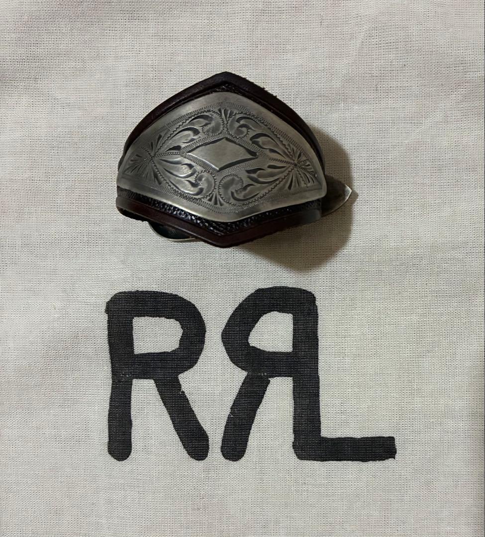 RRL レザー バングル ブレスレットDouble RLベルト ダブルアールエル