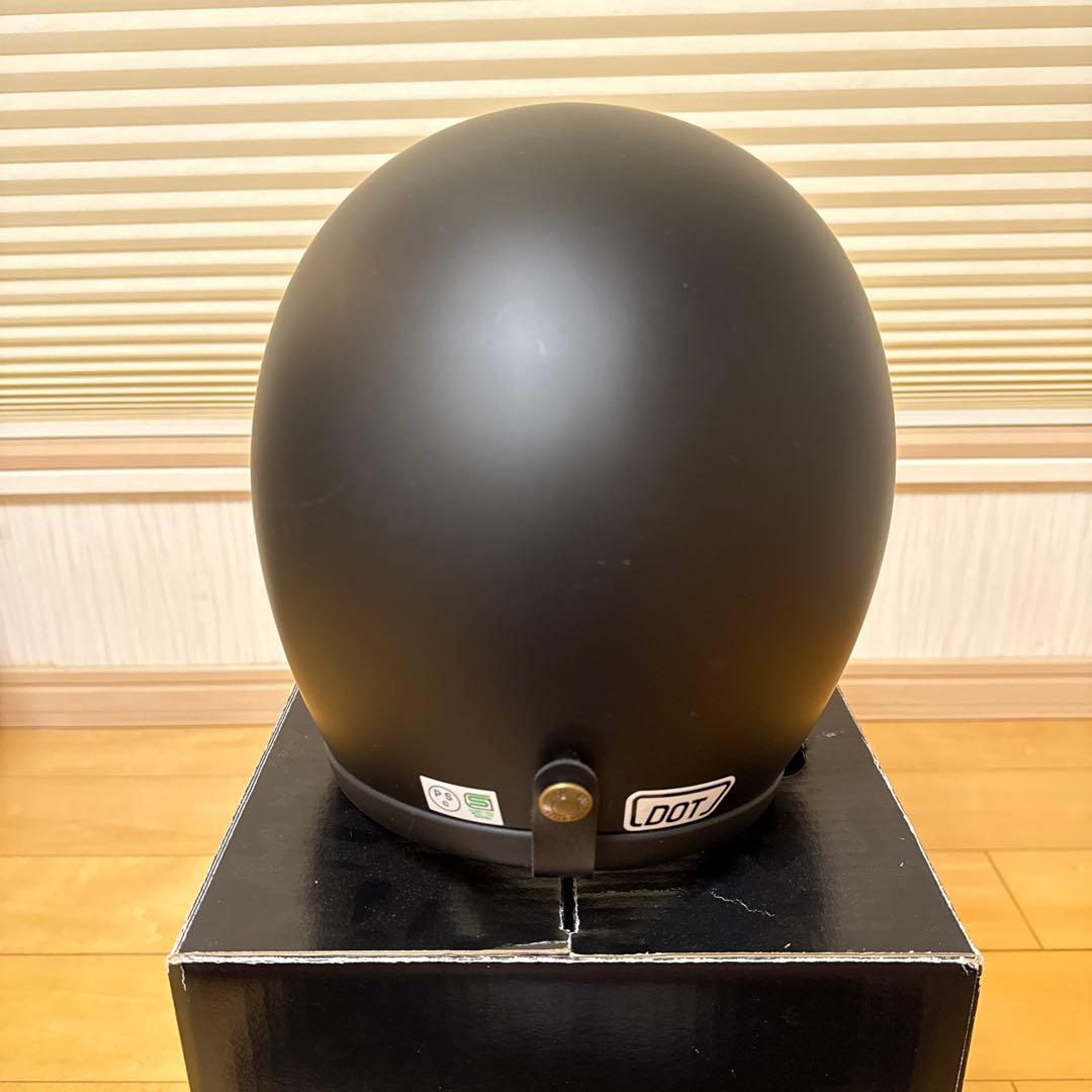 TT&CO ジェットヘルメット マットブラック　TT05J