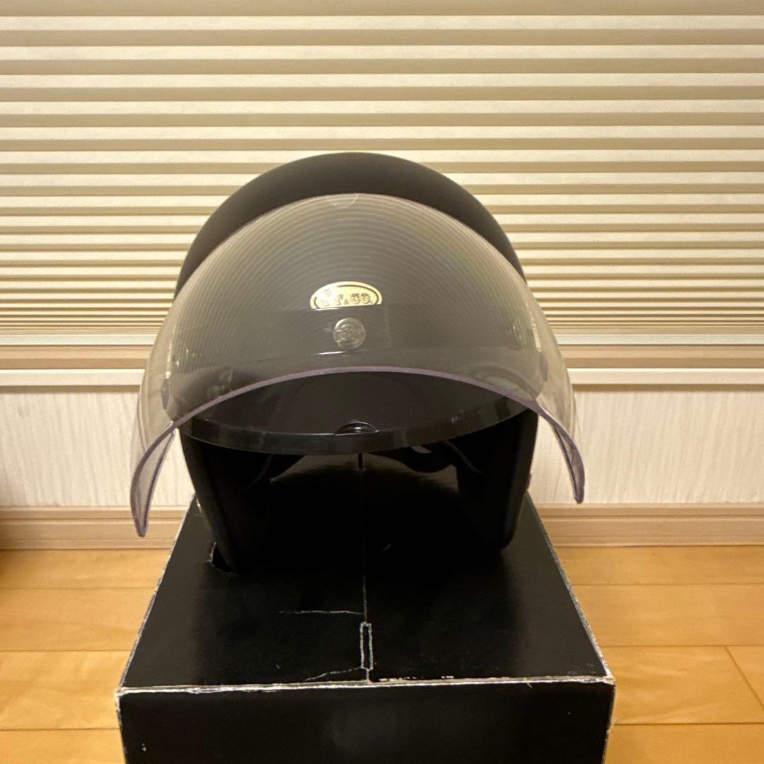 TT&CO ジェットヘルメット マットブラック　TT05J