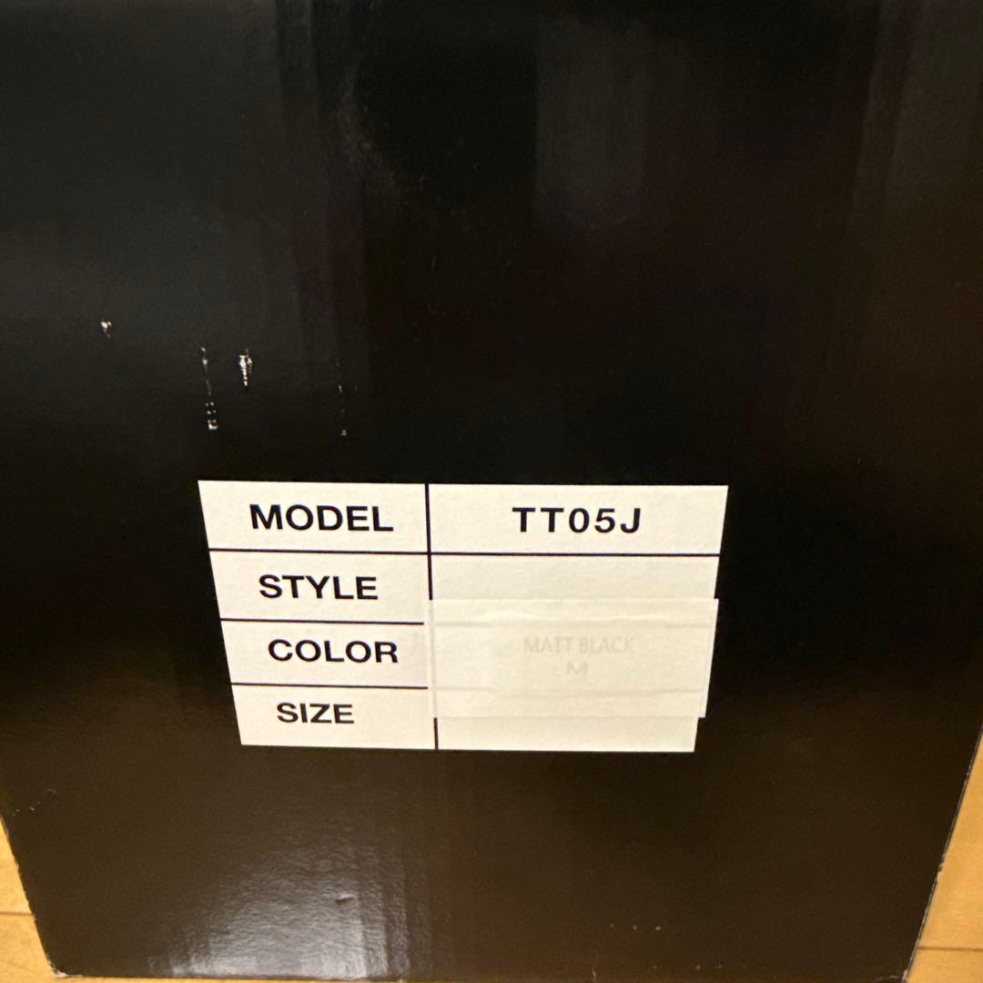 TT&CO ジェットヘルメット マットブラック　TT05J