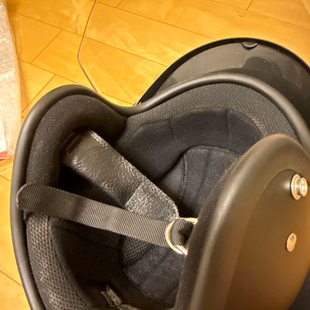 TT&CO ジェットヘルメット マットブラック　TT05J