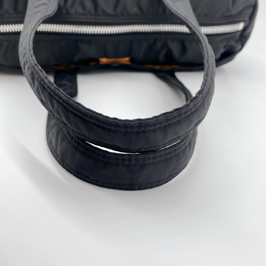 極美品 ポーター タンカー ミニボストン ドラム ロゴ綺麗