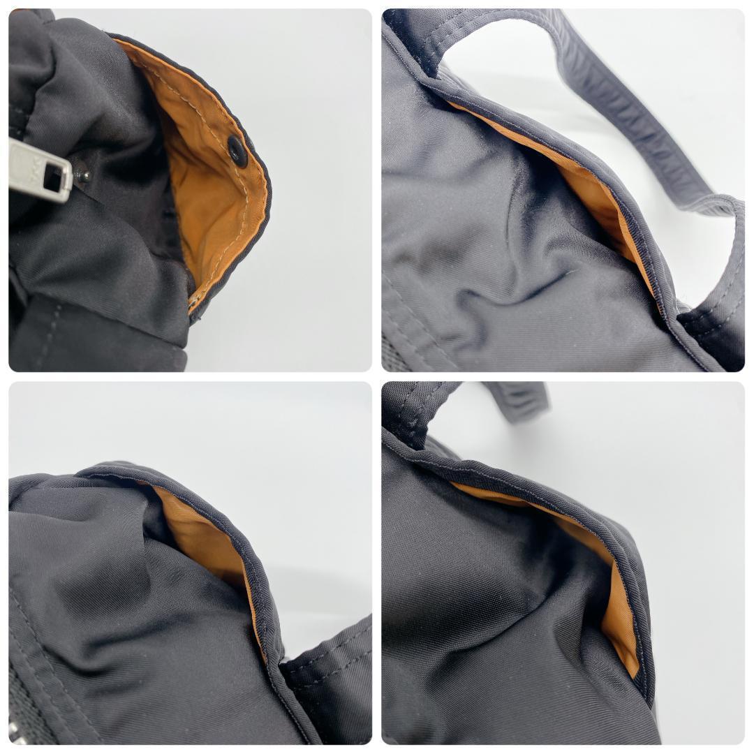 極美品 ポーター タンカー ミニボストン ドラム ロゴ綺麗