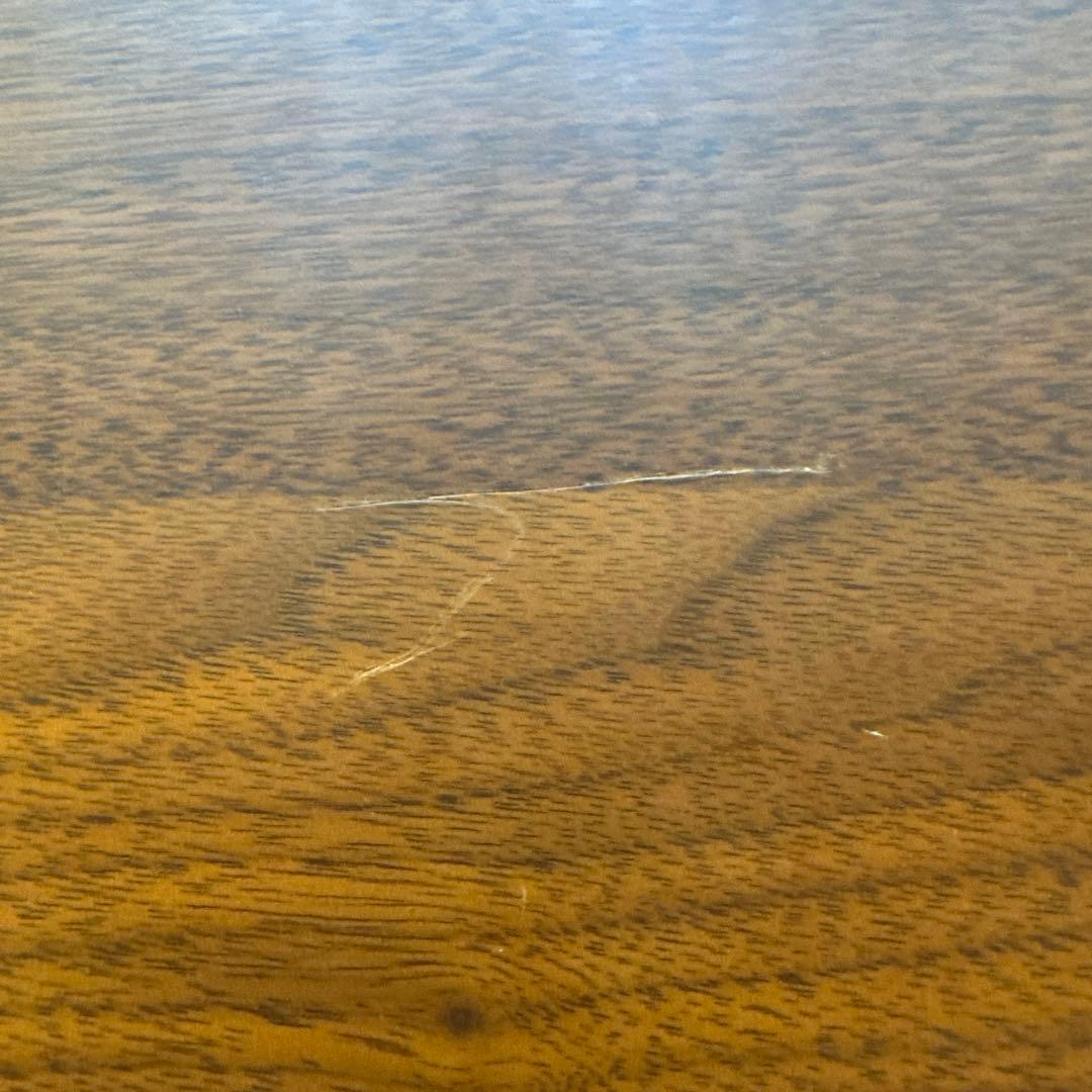 【完成品・組立不要】グレイス幅120cmスリムデスク天然木引き出し