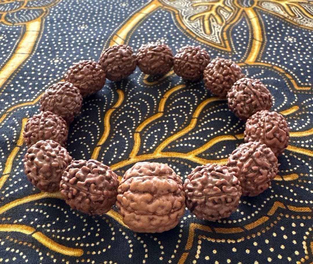 No-2 ルドラクシャブレスレット1ムキ〜10ムキ& 8ムキガネーシャ、スアール