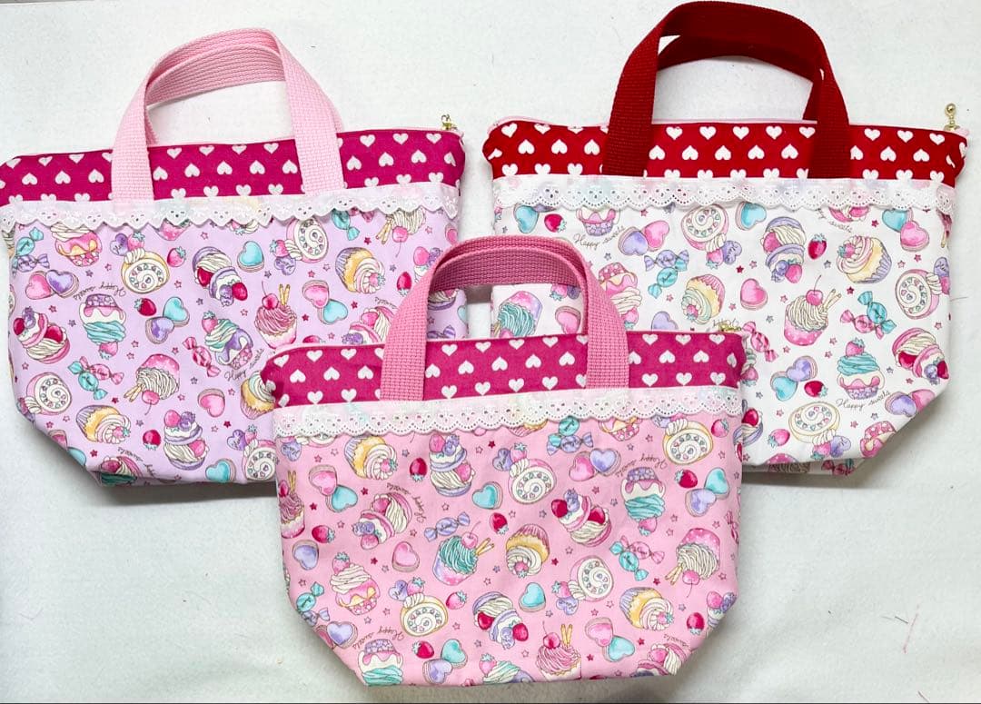 保冷保温お弁当バック　ファスナータイプ