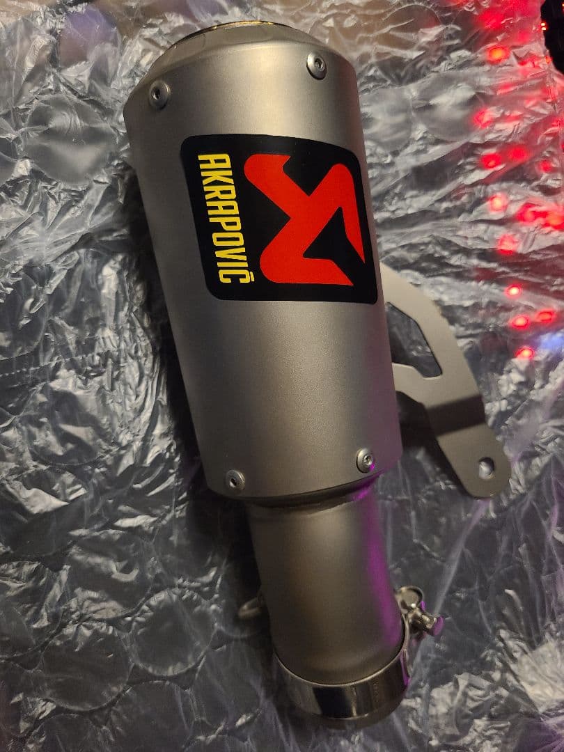 s1000rr k67 AKRAPOVIC チタン製 マフラー スリップオン