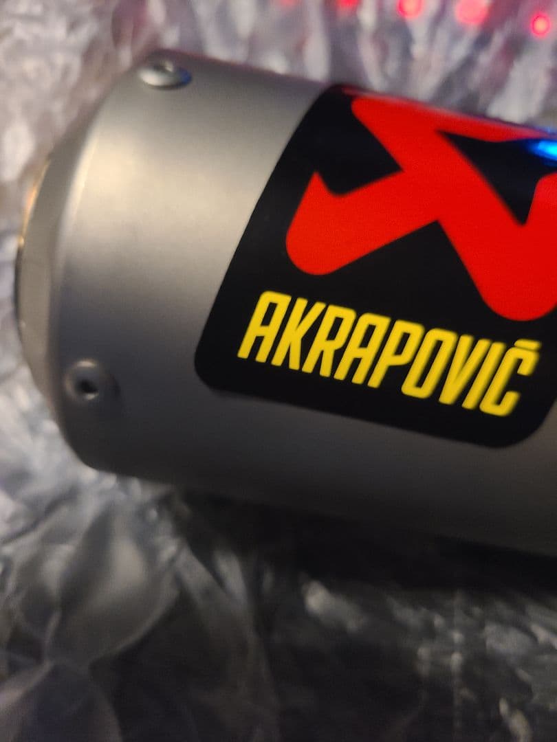 s1000rr k67 AKRAPOVIC チタン製 マフラー スリップオン