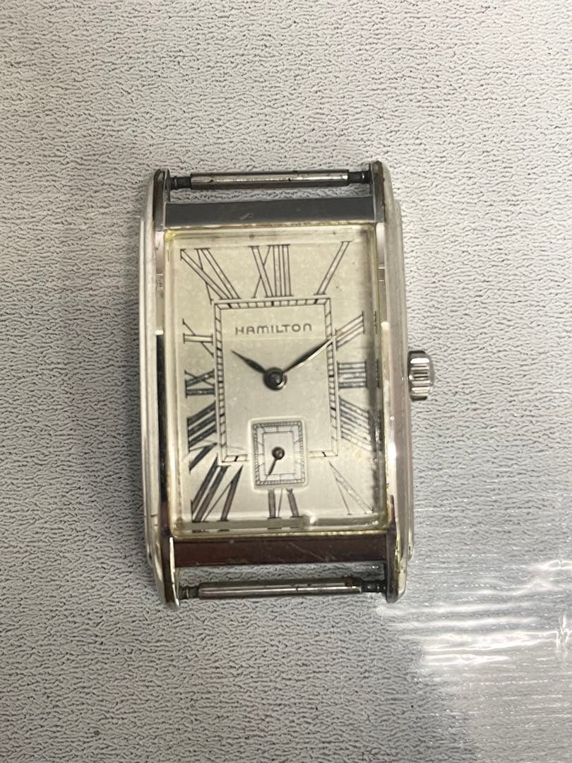 Hamilton ハミルトン　フェイス 6269 ハードモア　スモセコ　クォーツ