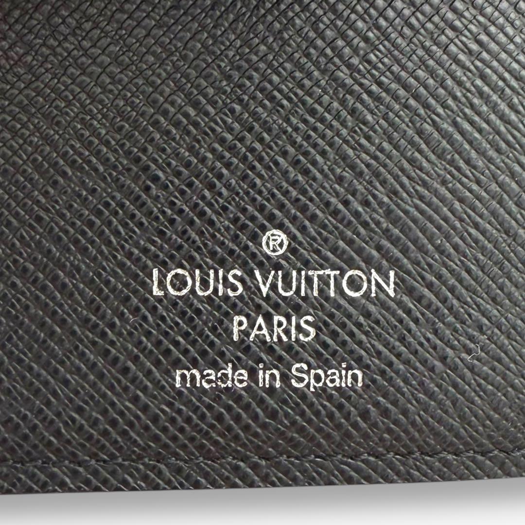 【美品】ルイヴィトン 二つ折り財布　ダミエグラフィット ポルトフォイユ　マルコ