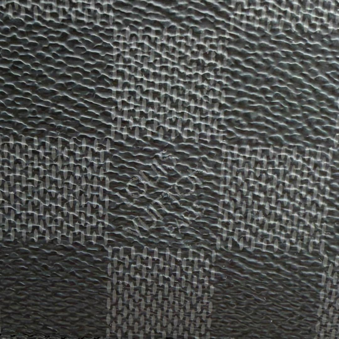 【美品】ルイヴィトン 二つ折り財布　ダミエグラフィット ポルトフォイユ　マルコ