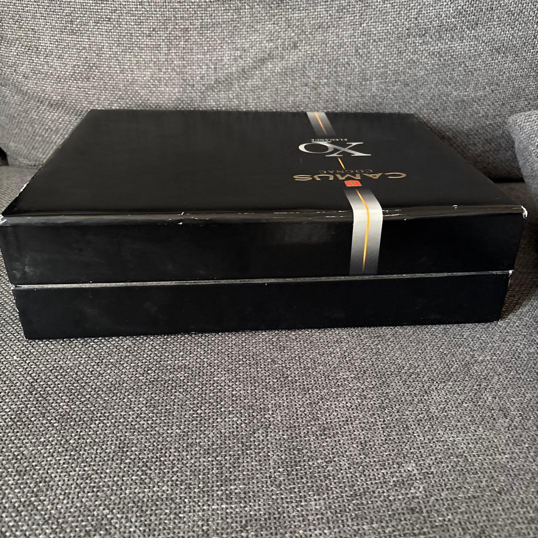 ◎CAMUS カミュコニャックXO エレガンス ブランデーグラス2個付き 箱入り