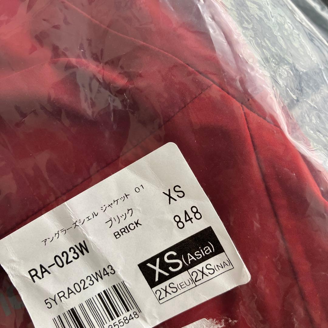 シマノ　RA-023W アングラーズシェルジャケット XS ブリック 　透湿防水