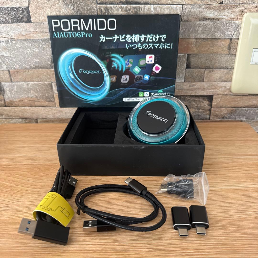 新品未使用 PORMIDO ポーミド AIAUTO6Pro CarPlay
