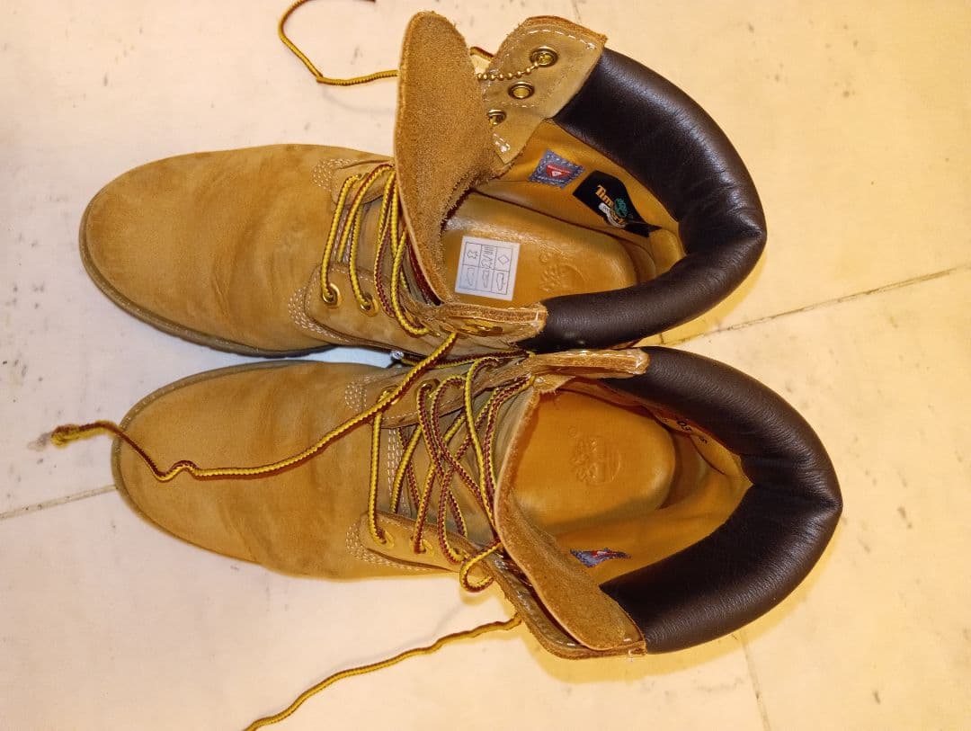 あ*あ様 Timberland イエローブーツ25.0cm