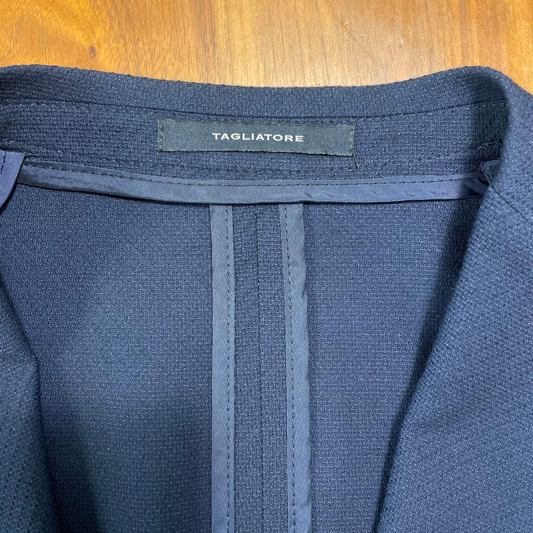 TAGLIATORE ダカール22k ネイビージャケット　48