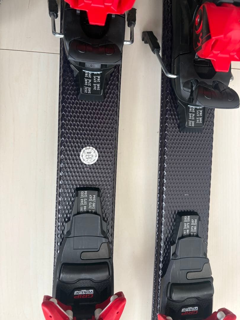 Atomic REDSスキー板 130cm ストック付き