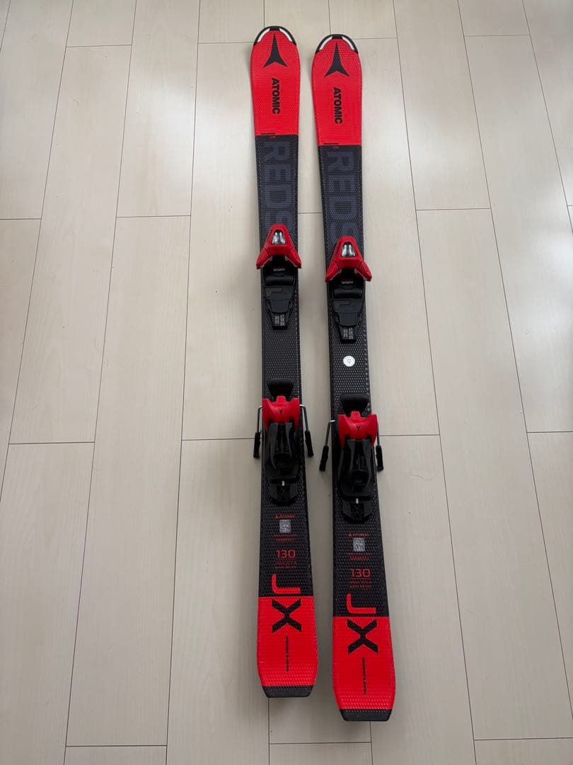 Atomic REDSスキー板 130cm ストック付き