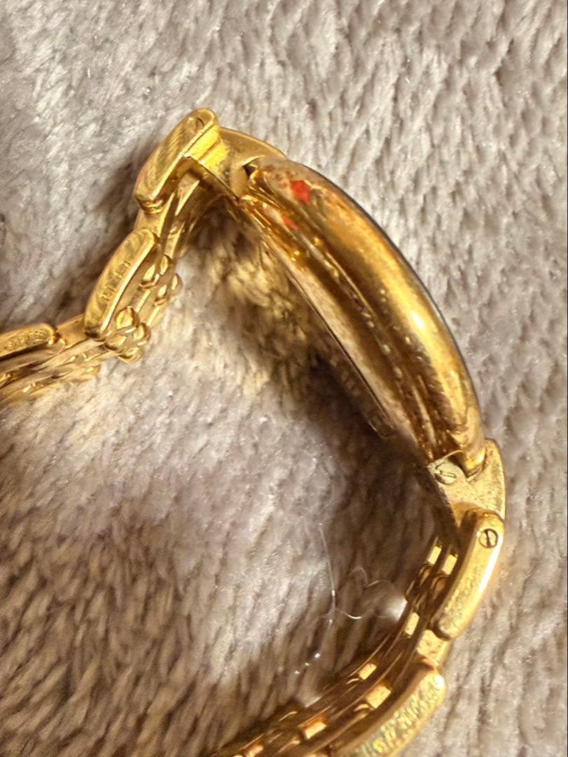 Christian Dior ゴールド アナログ腕時計