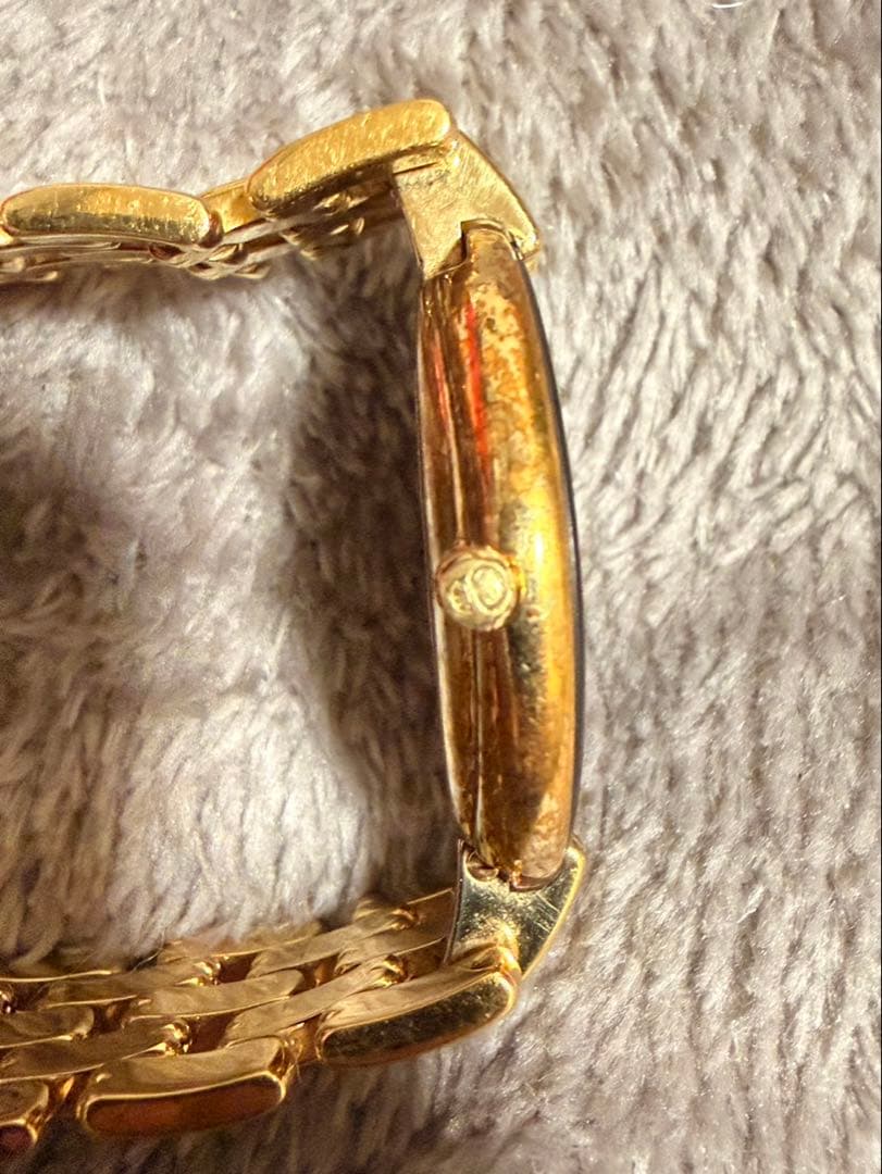 Christian Dior ゴールド アナログ腕時計