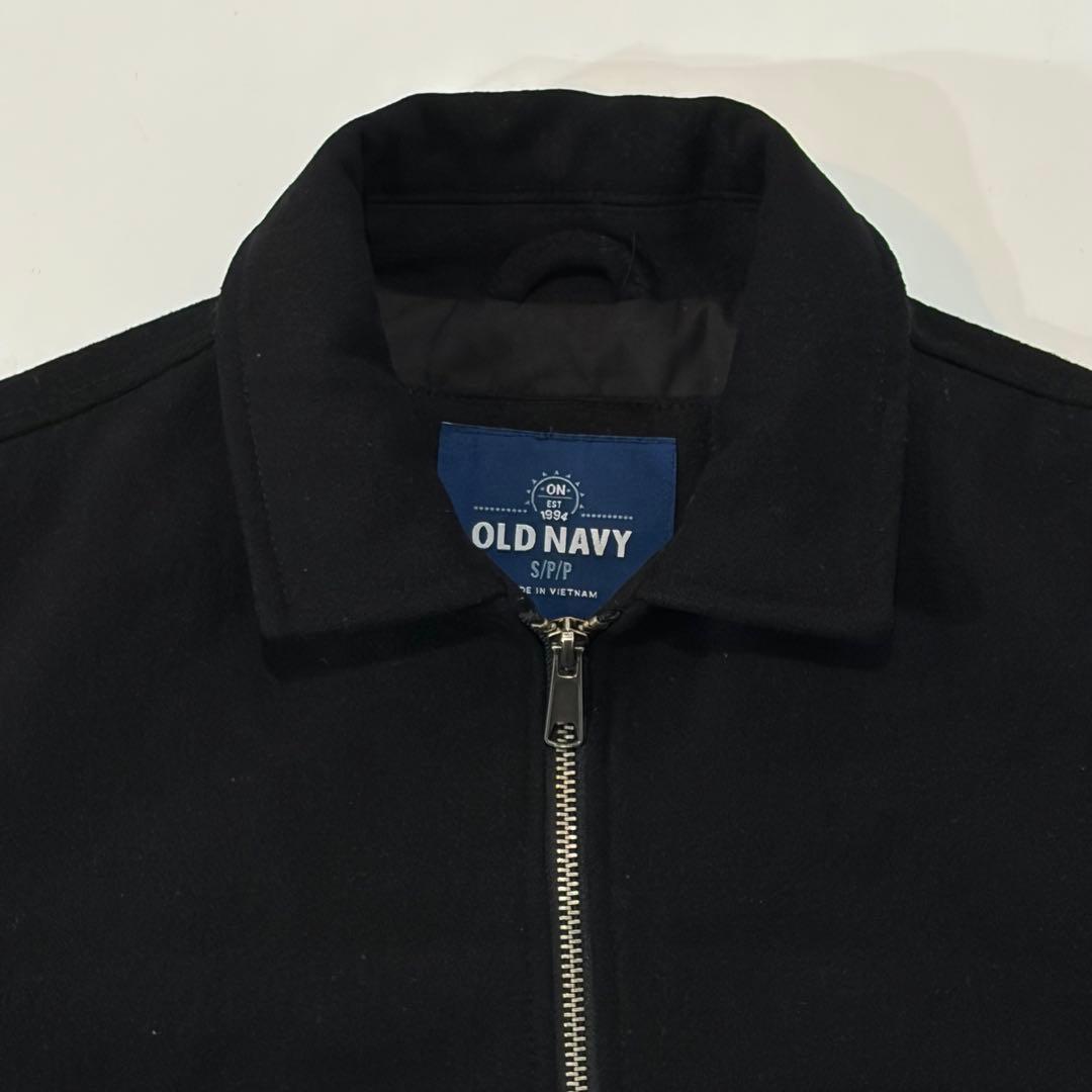 くりまん  00s OLD NAVY A-2型 ウールジャケット 黒 S