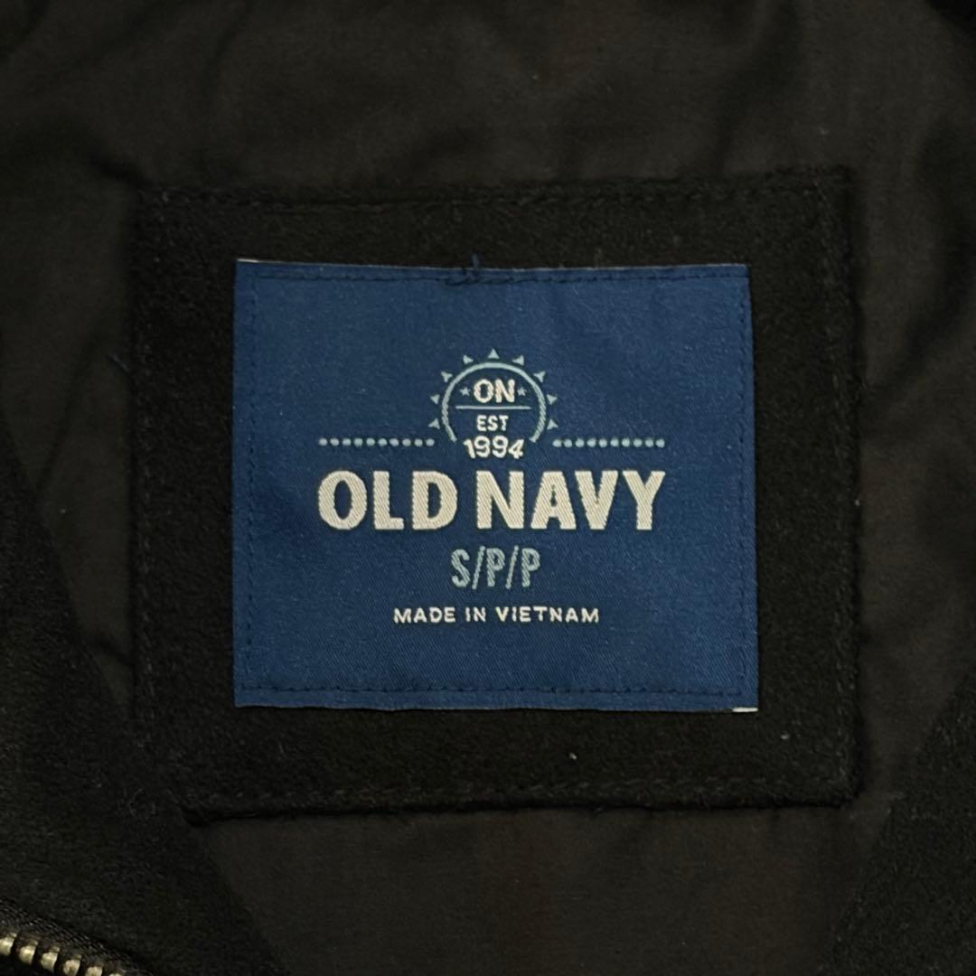 くりまん  00s OLD NAVY A-2型 ウールジャケット 黒 S
