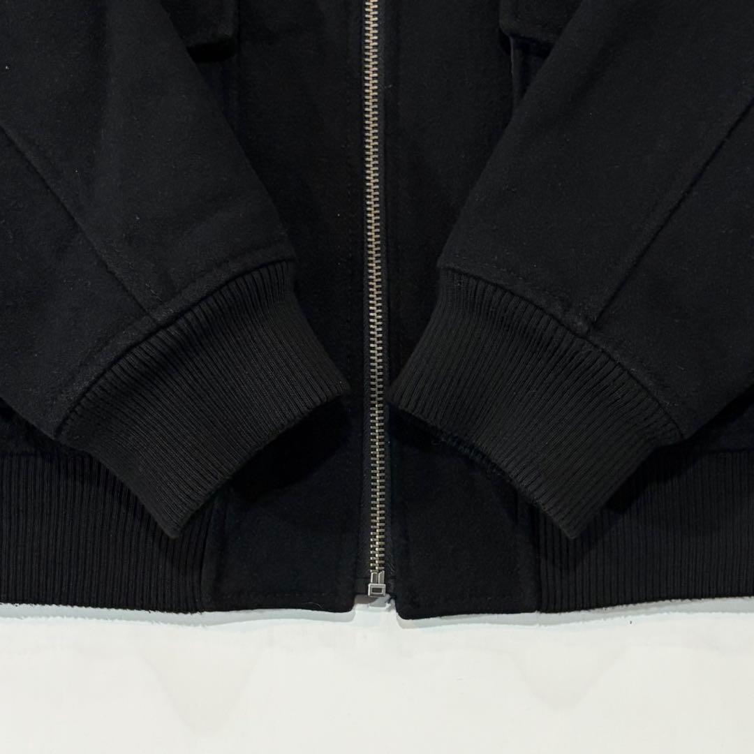 くりまん  00s OLD NAVY A-2型 ウールジャケット 黒 S