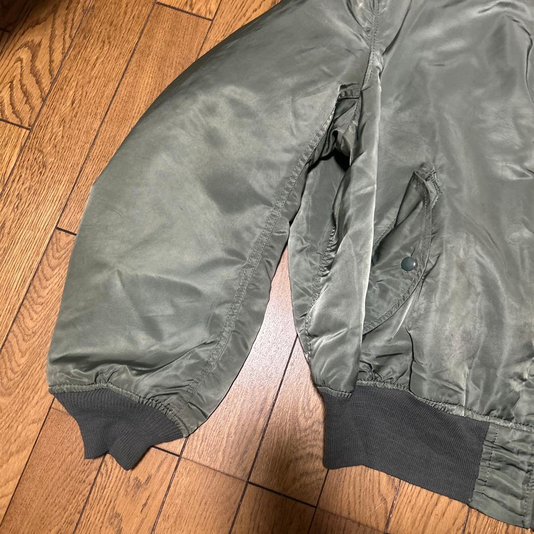 90年代 カーキ MA-1 フライトジャケット