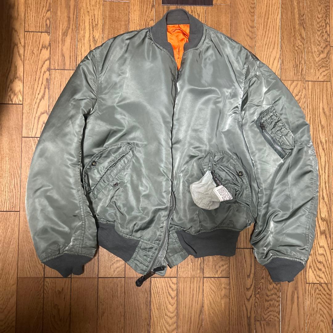 90年代 カーキ MA-1 フライトジャケット