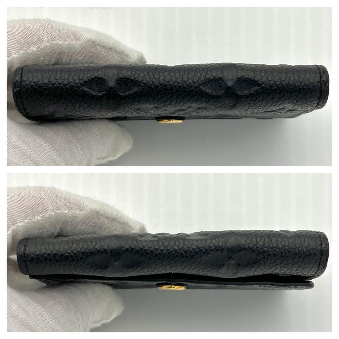 【最高級美品】ヴィトン アンプラント ミュルティクレ 6連キーケース ノワール