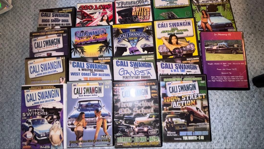 CALI SWANGIN' DVD コレクション 18枚セット 希少物