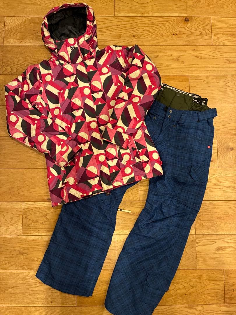 レディース　スノボセットアップROXY（ロキシー）ブルーブラッド　上下　サイズS