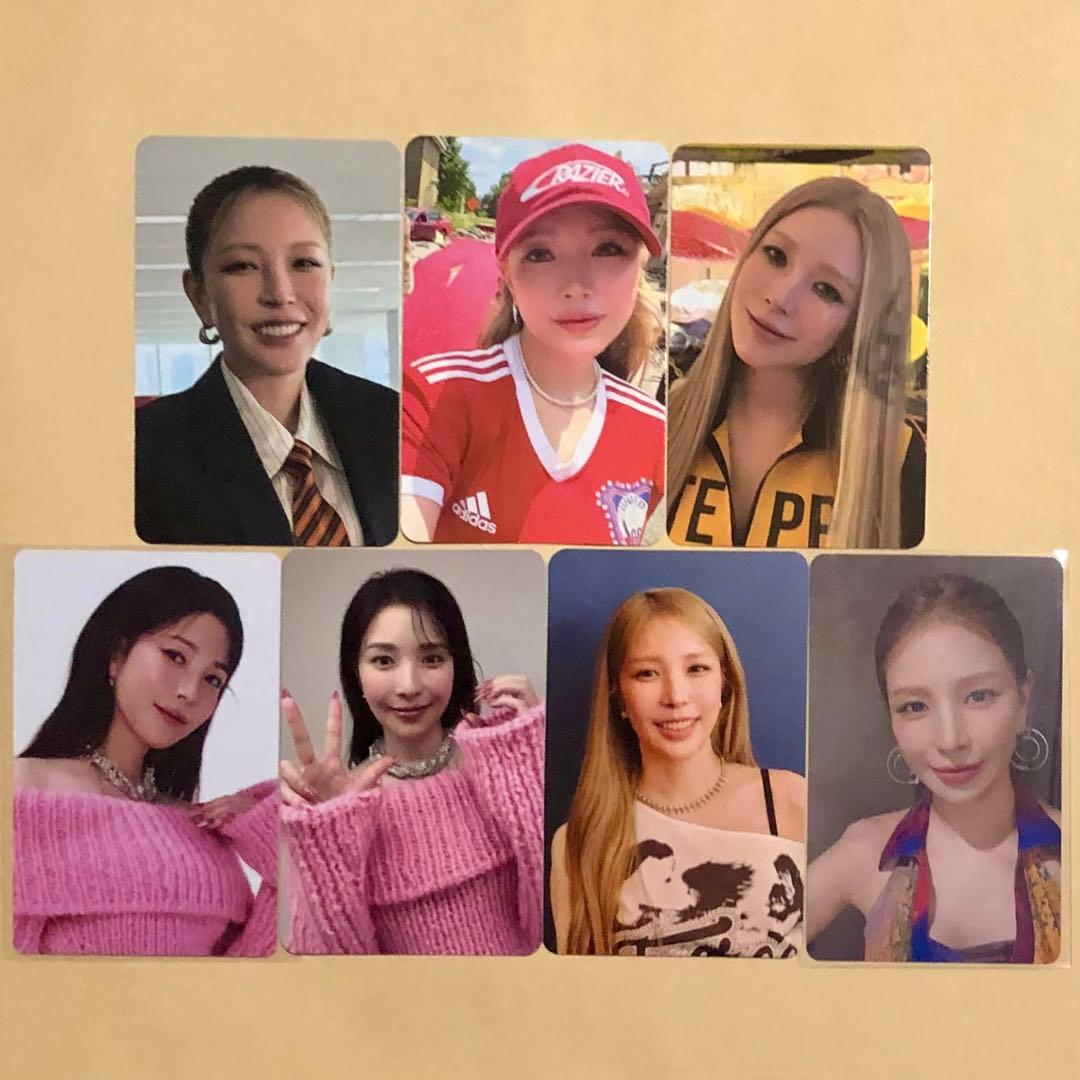 BoA SMTOWN Crazier トレカ 7枚セット