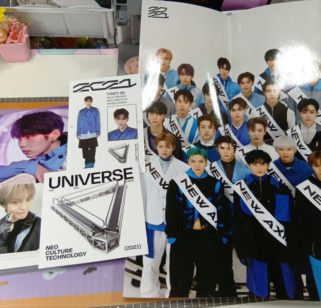 NCT127　プロモアルバム　非売品　サイン入り　UNIVERSE