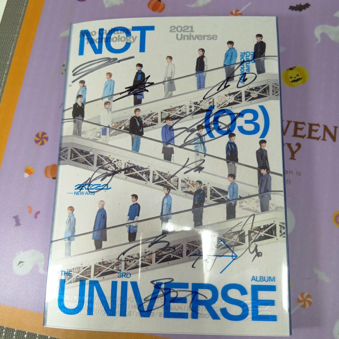 NCT127　プロモアルバム　非売品　サイン入り　UNIVERSE