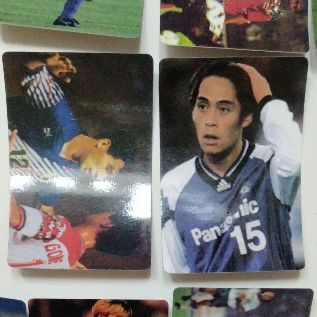 サッカー Jリーグ カード 日本代表 三浦知良 福田正博 ビスマルク ジーコ