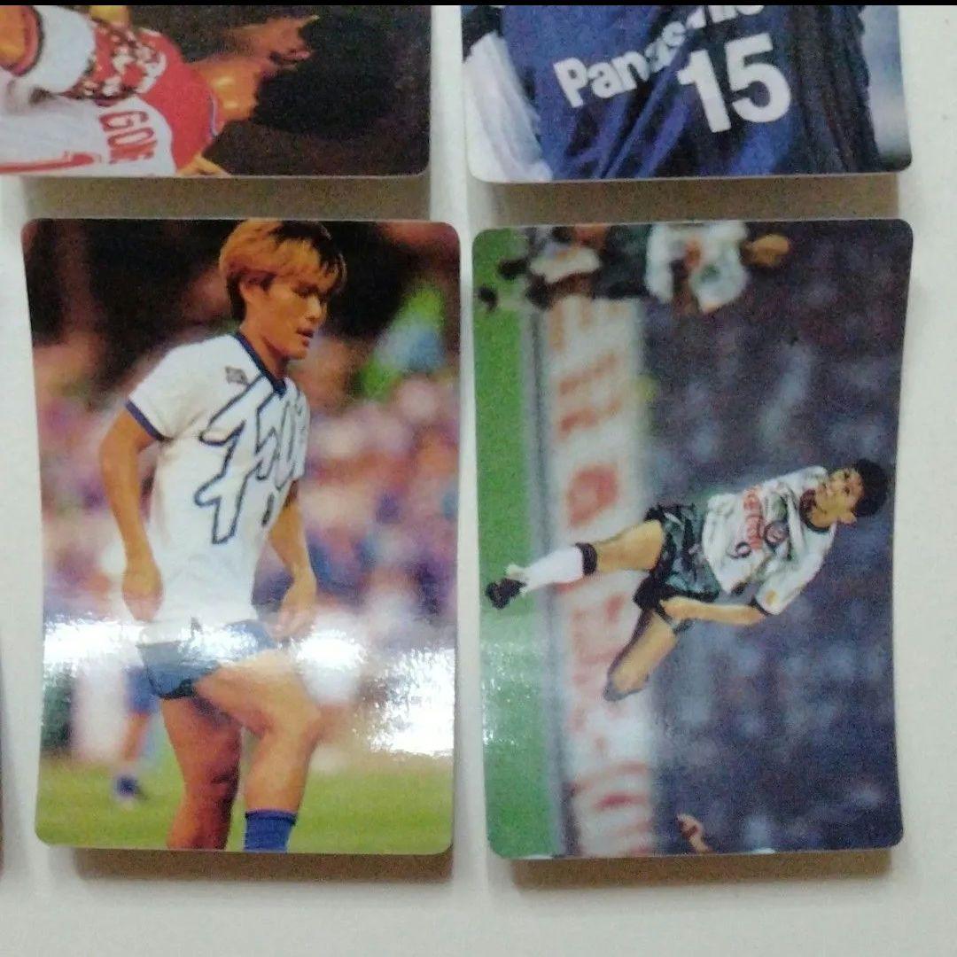 サッカー Jリーグ カード 日本代表 三浦知良 福田正博 ビスマルク ジーコ