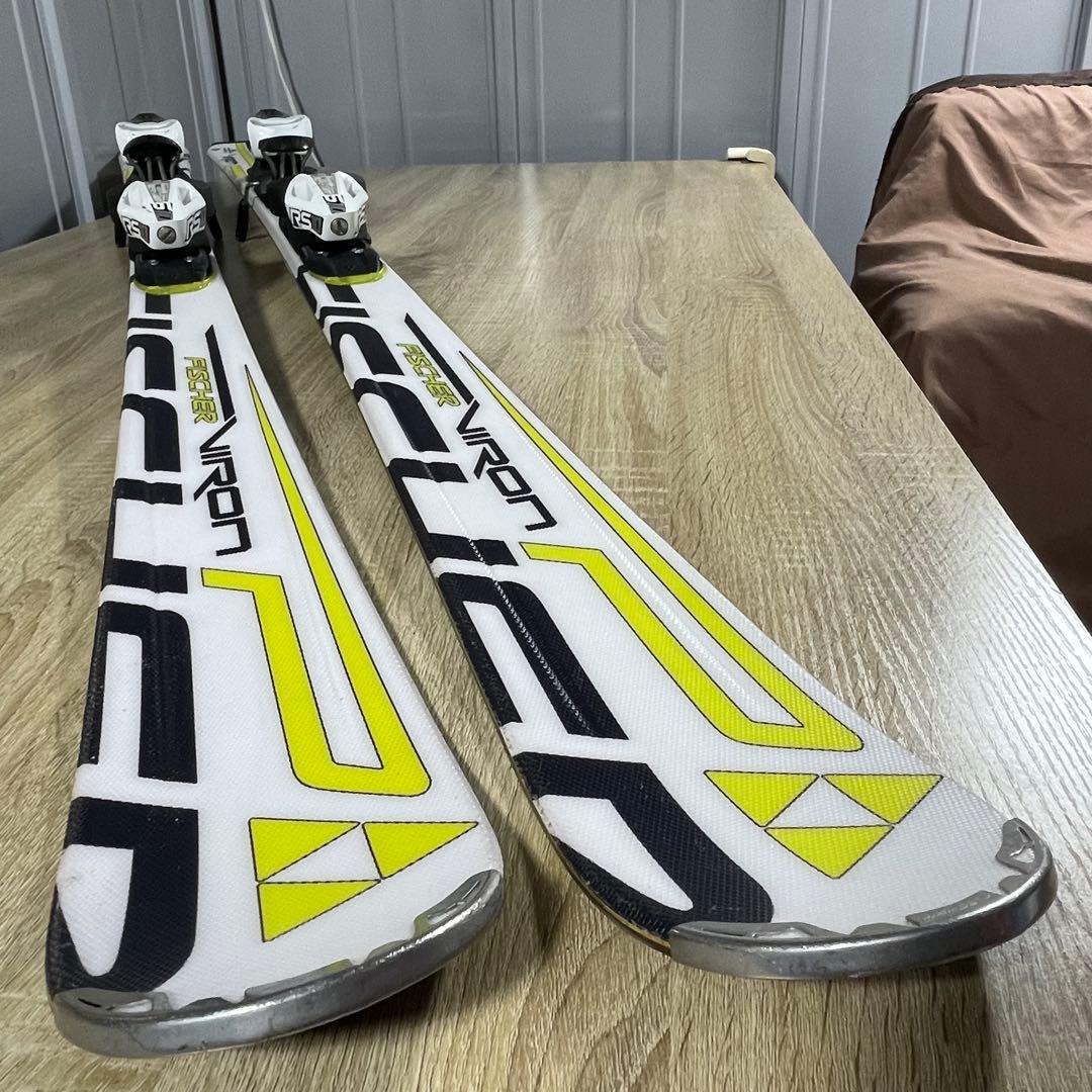 FISCHERスキーセット168cm HEADブーツ26cmストック付初中級者向