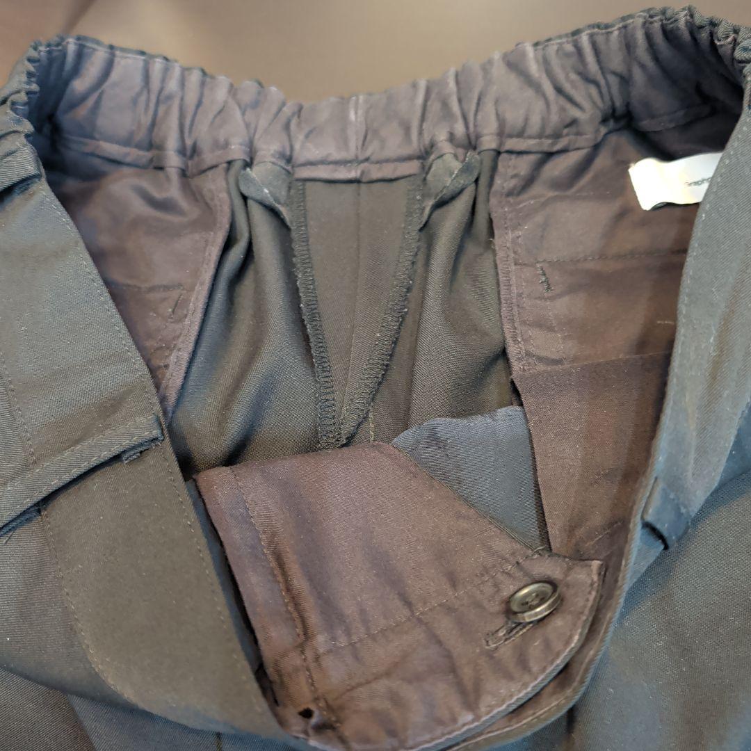 【定番】Scale Off Wool Tapered Trousers