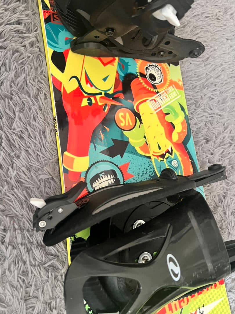 Salomon スノーボードキッズ90cm バインディングセット