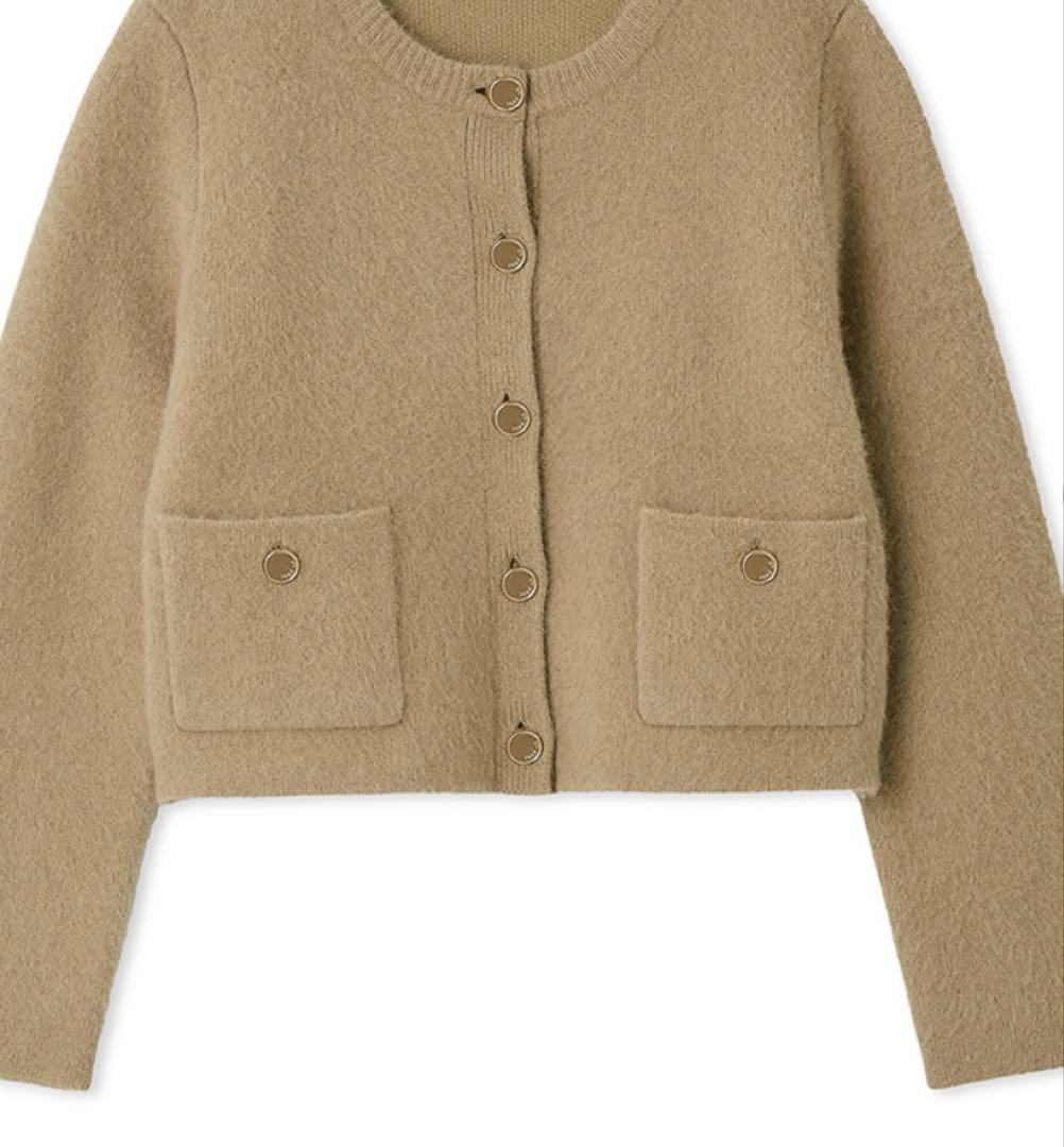 FRAY I.D（フレイ アイディー） フォックスウールニットジャケット