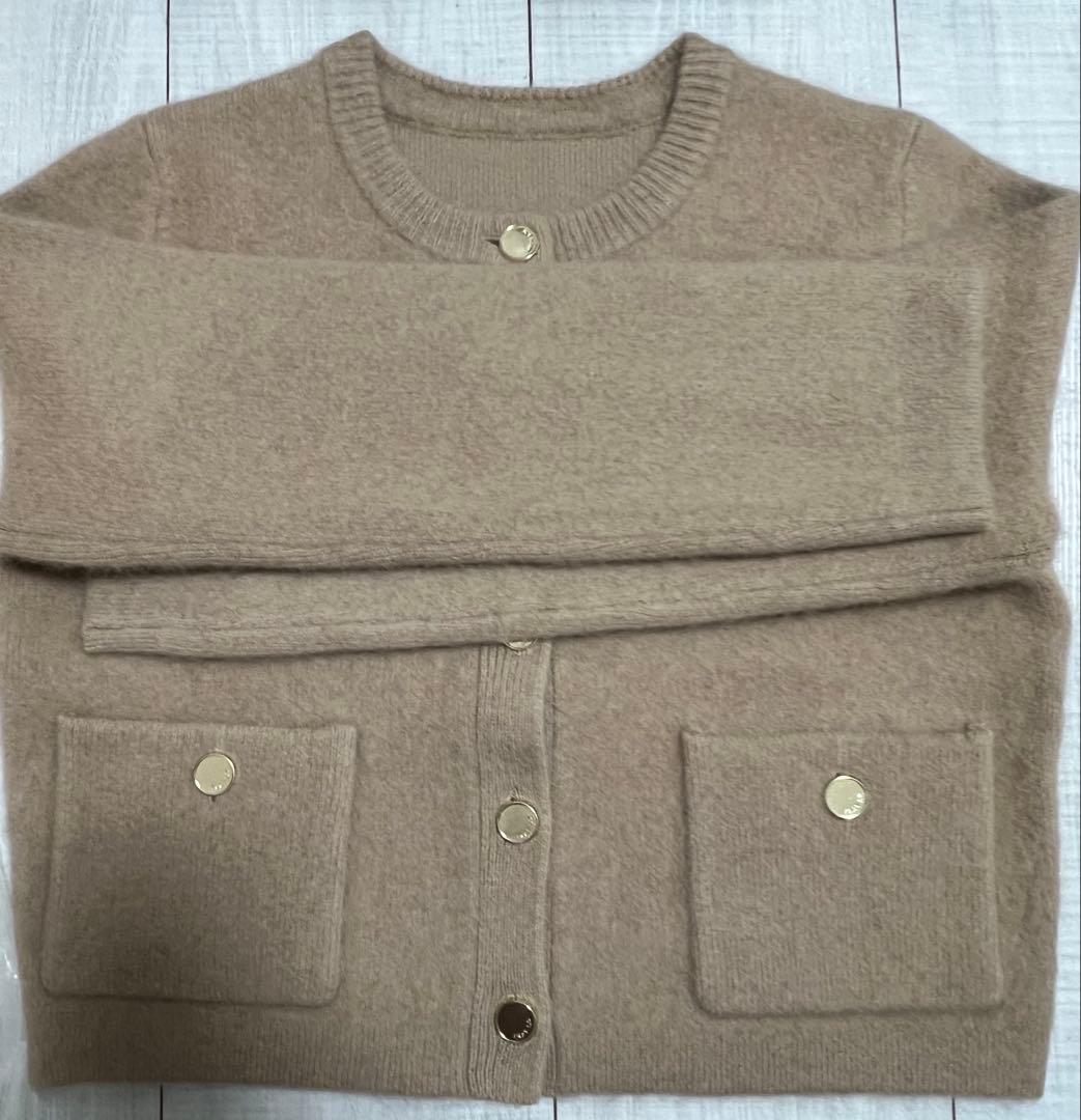 FRAY I.D（フレイ アイディー） フォックスウールニットジャケット