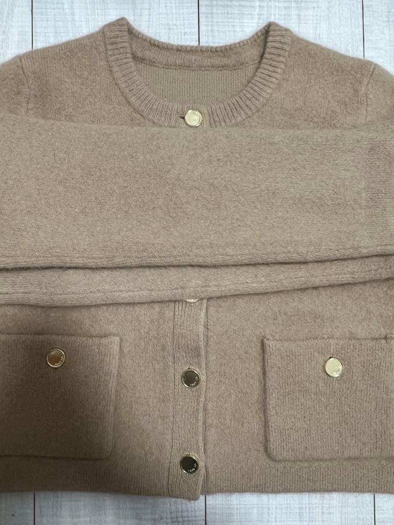 FRAY I.D（フレイ アイディー） フォックスウールニットジャケット