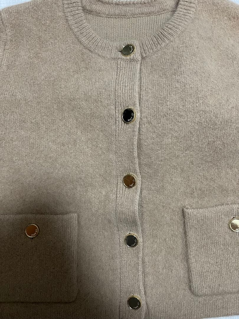 FRAY I.D（フレイ アイディー） フォックスウールニットジャケット